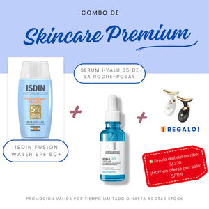 COMBO SKINCARE BLOQUEADOR ISDIN SERUM B5 LA ROCHE- POSAY