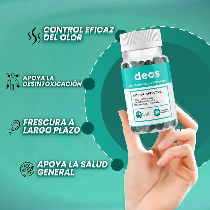DEOS | Di adiós al mal olor corporal de forma natural y efectiva